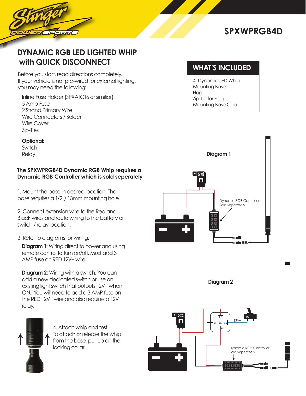 Lighted Whip Switch Wiring Diagram - Wiring Diagram