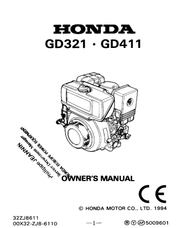 Replacement Air Filter Kits For Honda GD320 GD321 GD410 GD411 