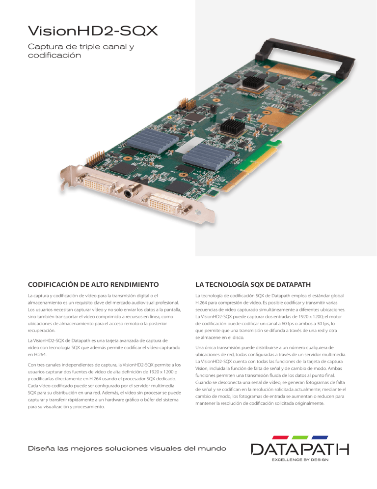 Datapath Visionhd2 Sqx Datasheet Manualzz Datapath Visionhd2 Sqx Datasheet Manualzz