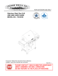 Teton 720-0539 grill Owner Manual