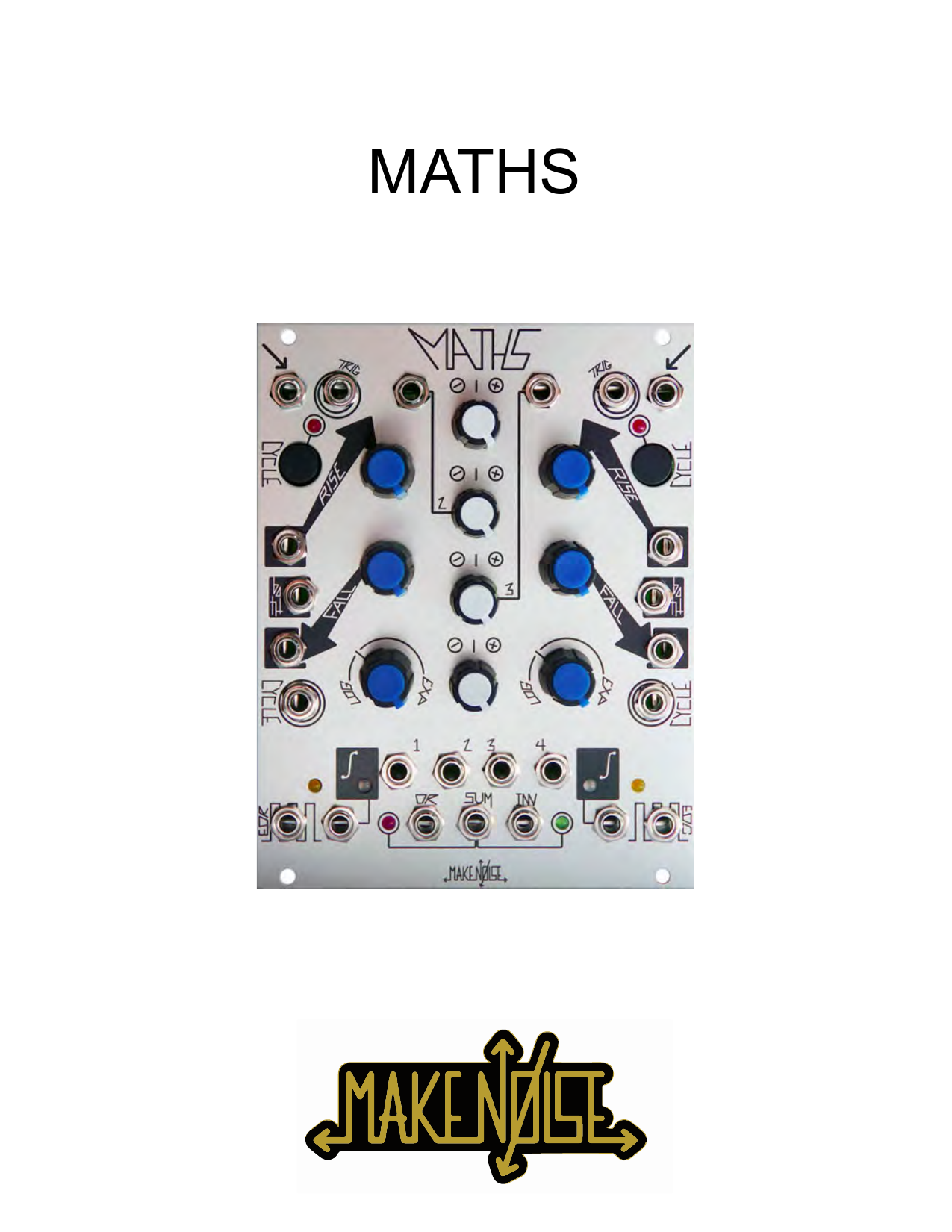 Make Noise Maths Module 取扱説明書 Manualzz