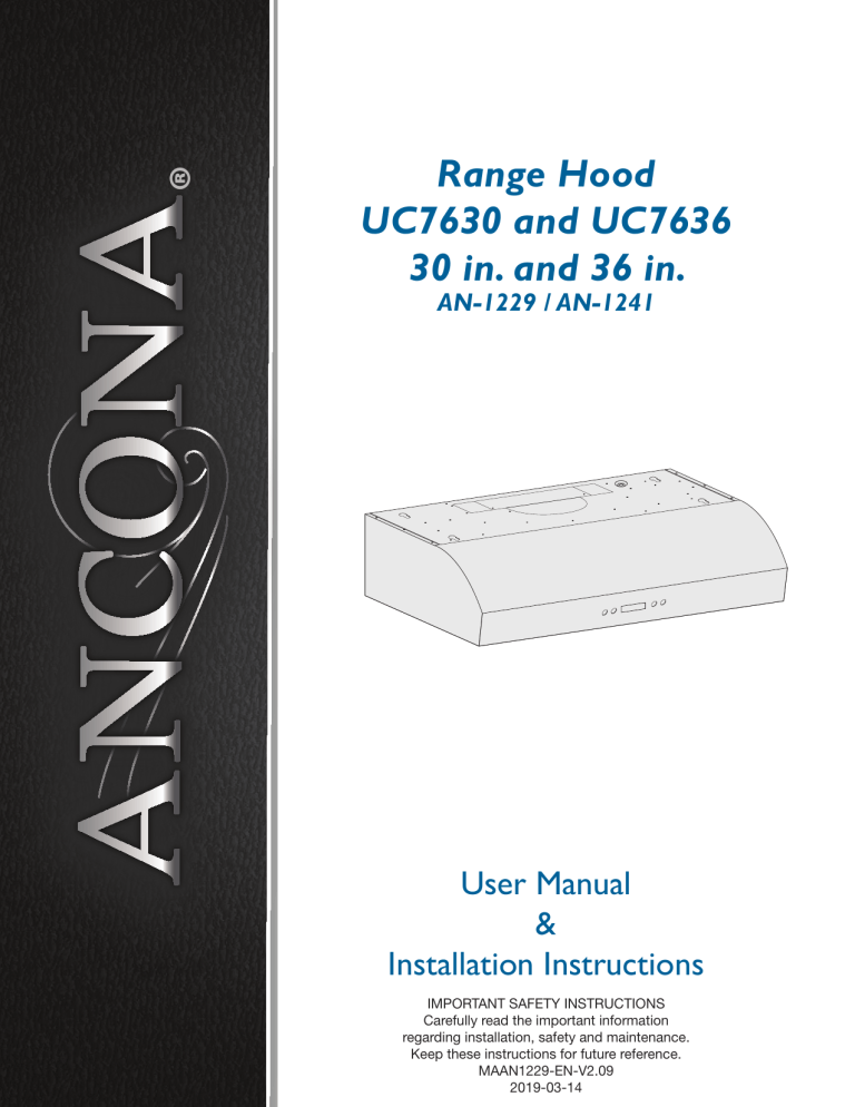 Ancona AN-1229 User manual | Manualzz