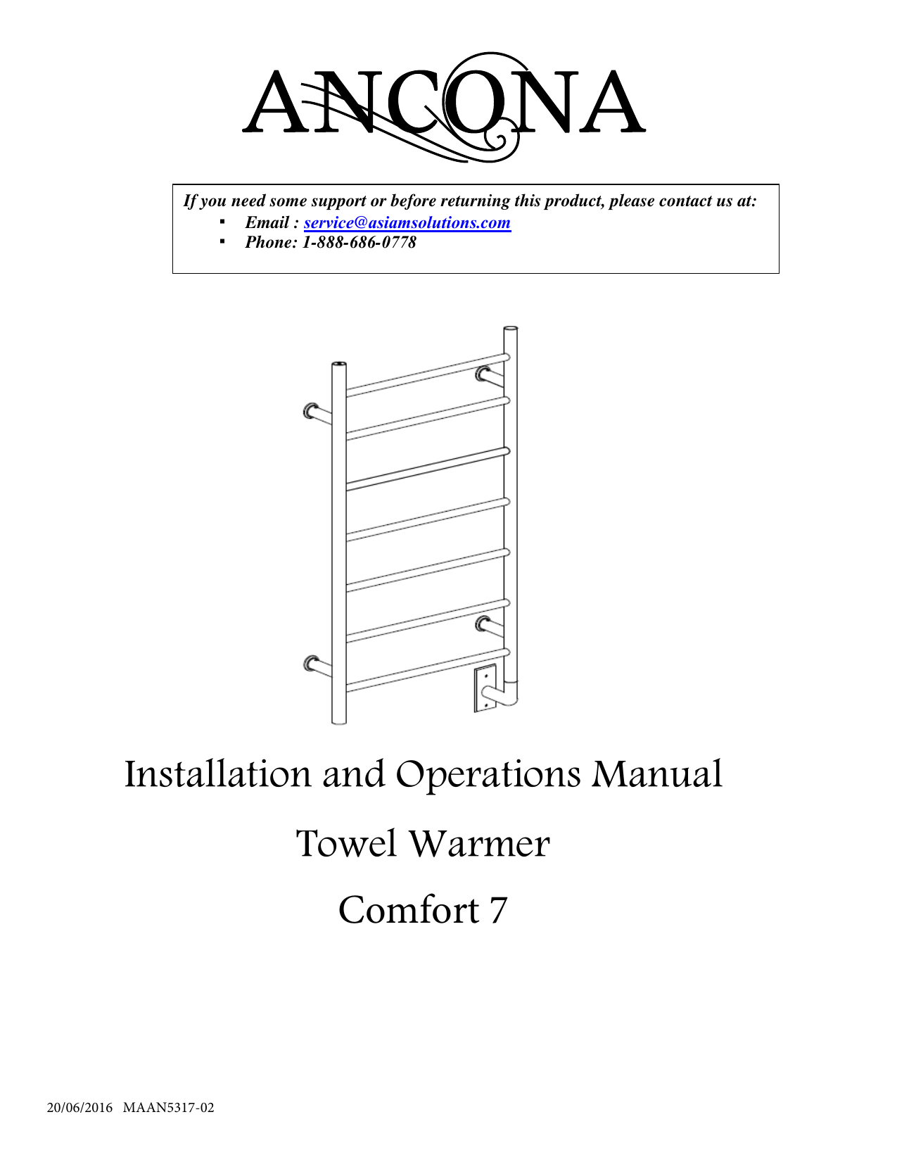 Ancona AN-5317 User manual | Manualzz