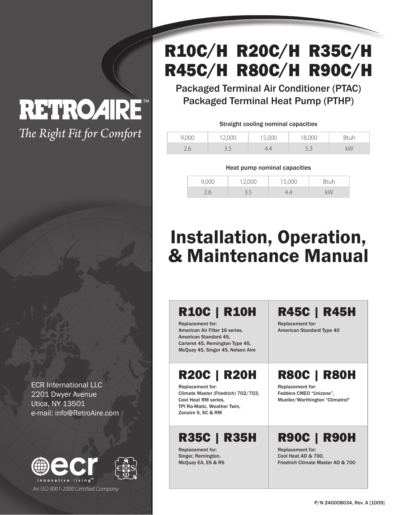 EMI R10/R20/R35/R45/R80/R90 User manual | Manualzz