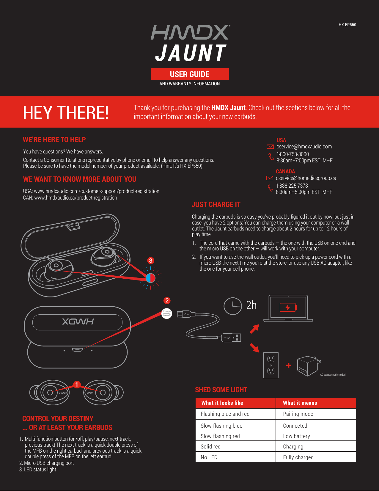 Jam wireless earbuds discount manual