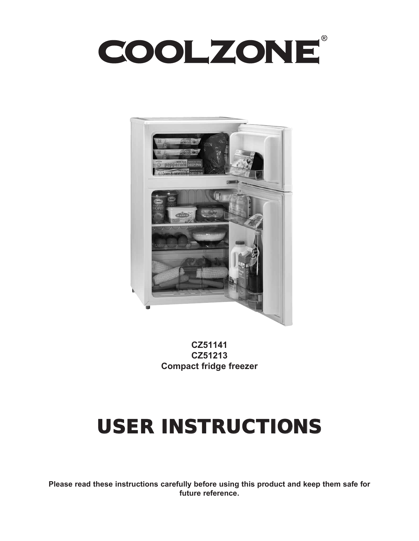 Coolzone CZ51141 Operating instructions Manualzz