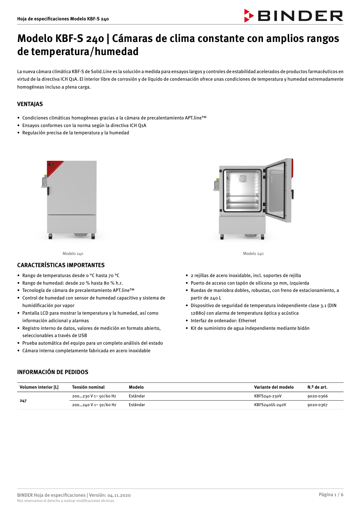 Binder KBFS 240 Datasheet Manualzz