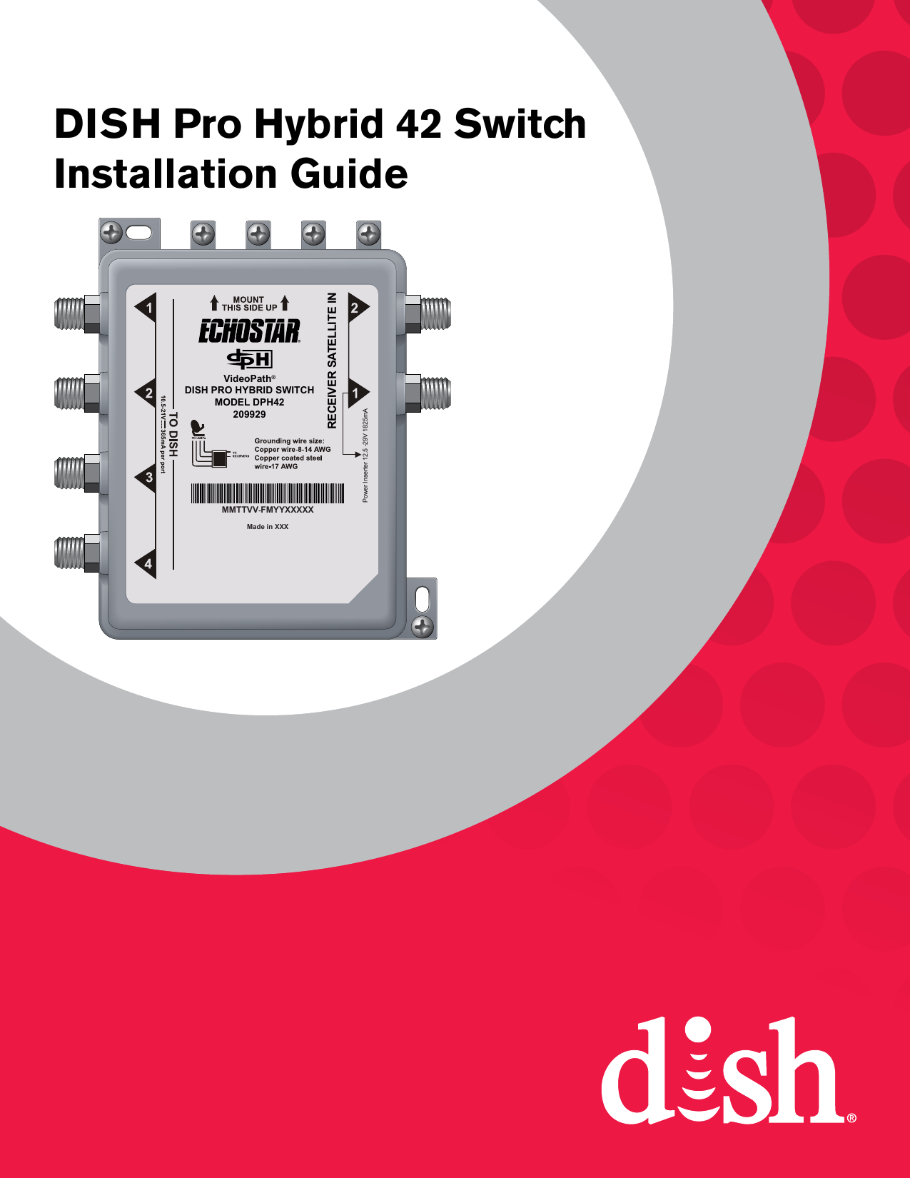 Dish Network DPH42, Pro Hybrid 42 Installation Manual Manualzz