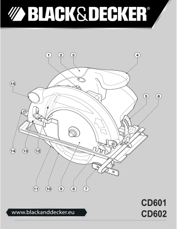 Black & Decker CD602, CD601, CD602 T2 Инструкция по применению | Manualzz