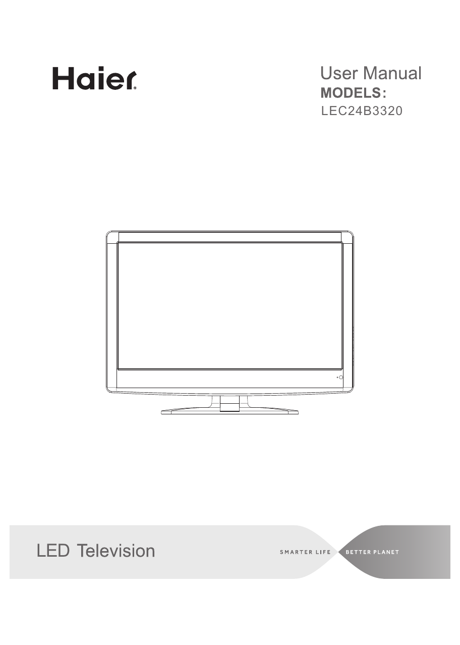 Haier LEC24B3320 User Manual Manualzz