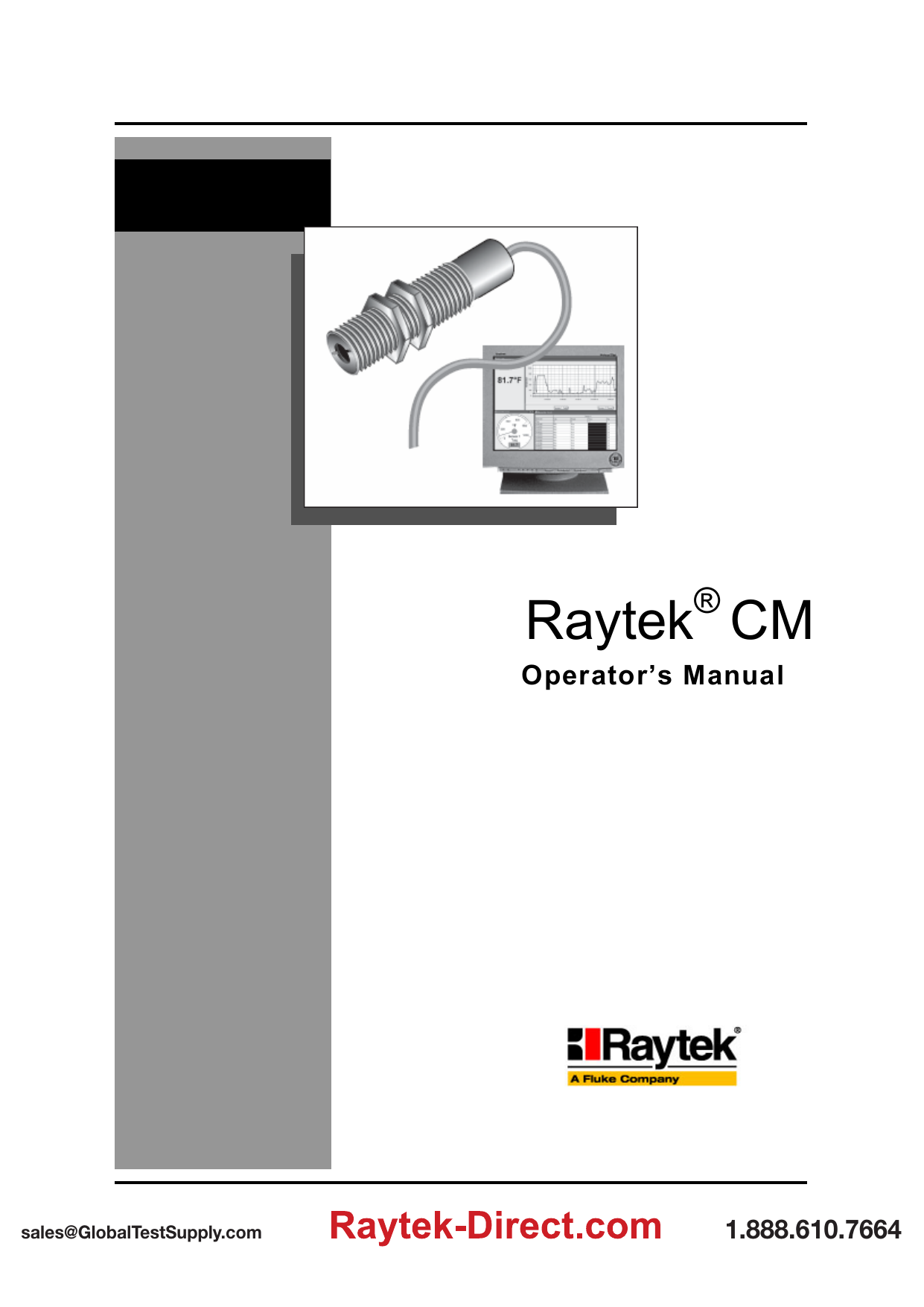 Raytek RAYR3IPLUS1MSCL High Temperature Infrared (IR) Thermometer