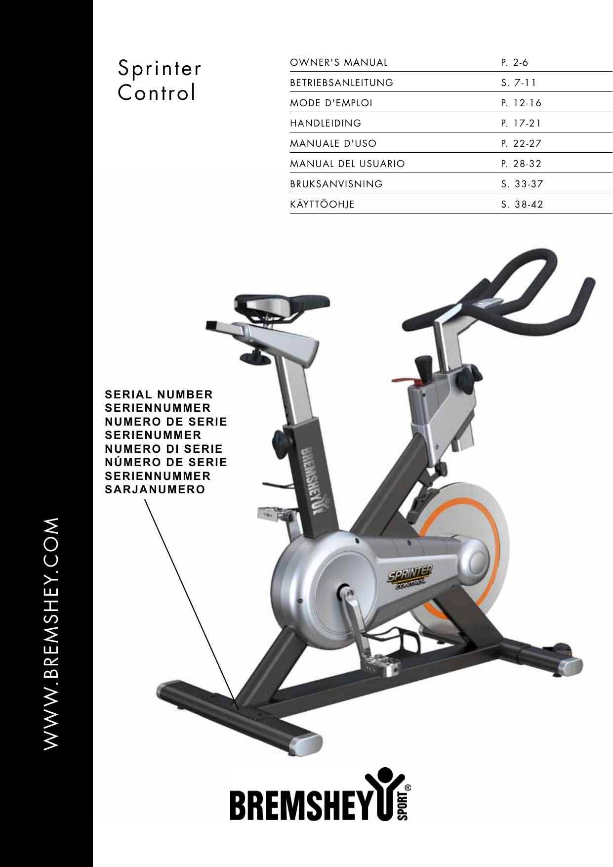 Bremshey treadline scout discount manual