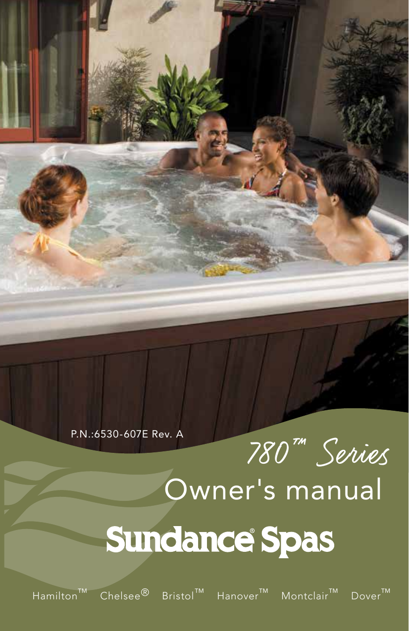 Sundance Spas 780™ Series 2018 Owner Manual | Manualzz