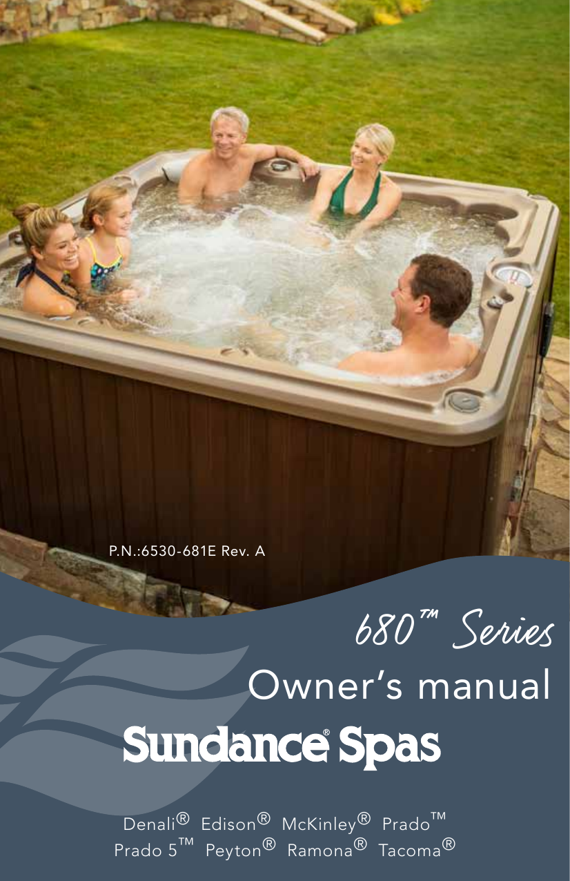 Sundance Spas 680 Series™ Owner's manual | Manualzz