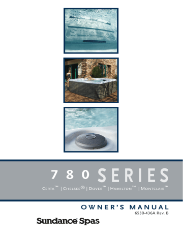 Sundance Spas 780™ Series 2014 Owner Manual | Manualzz