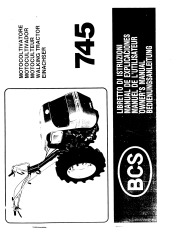 Bcs 204 And 205 Owner's Manual