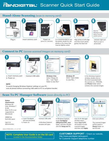 how to fix pandigital scanner wand