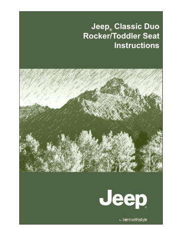 Jeep Classic Duo Instruction Manual | Manualzz