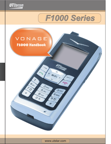 3.3.1 One by One. UTStarcom F1000 Vonage, F1000 Series | Manualzz