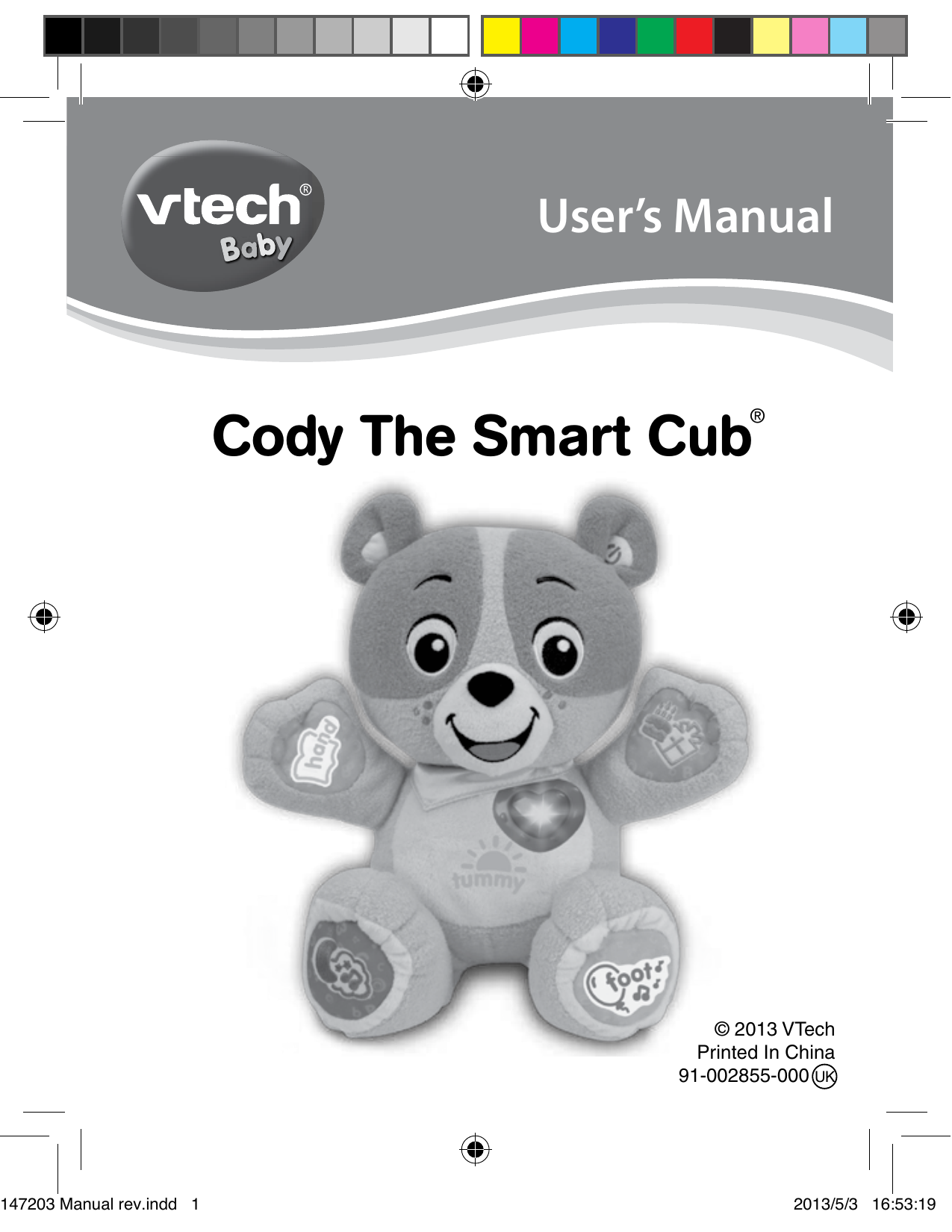 Vtech Cody The Smart Cub User Manual Manualzz