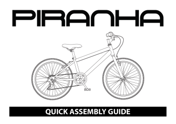 piranha frenzy green 24 inch bike