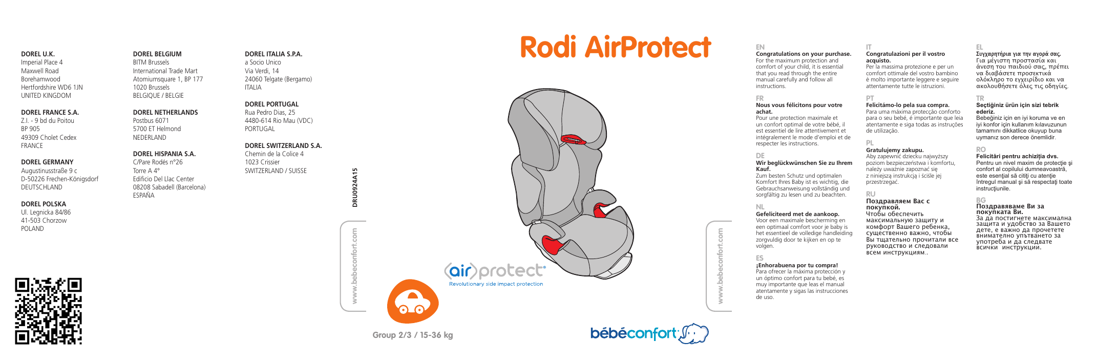 Bebe Confort Rodi Airprotect Axissfix Plus Iseos Neo Owner S Manual Manualzz