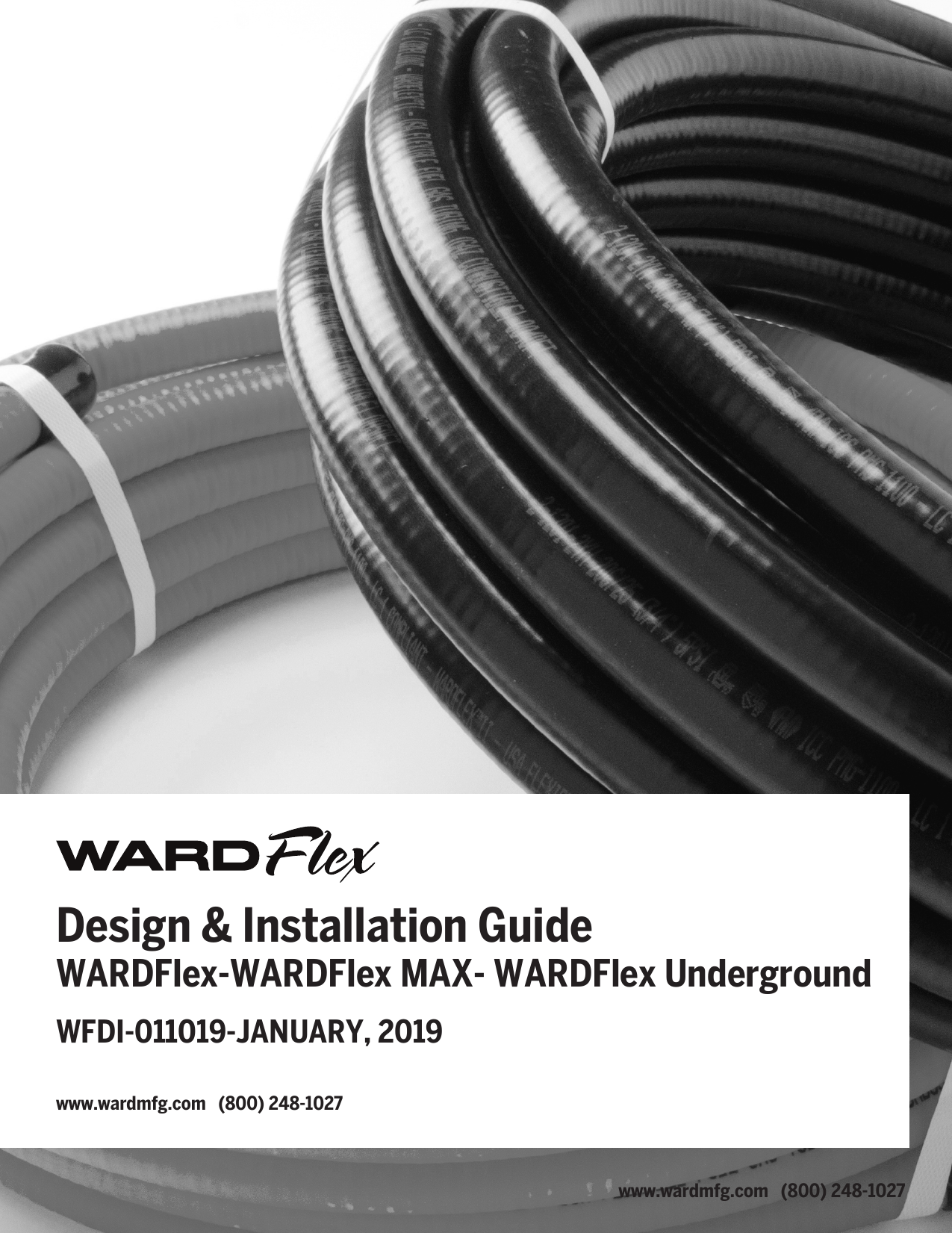 WARDFlex MAX 690 4 in. Manifold Bracket Installation manual Manualzz