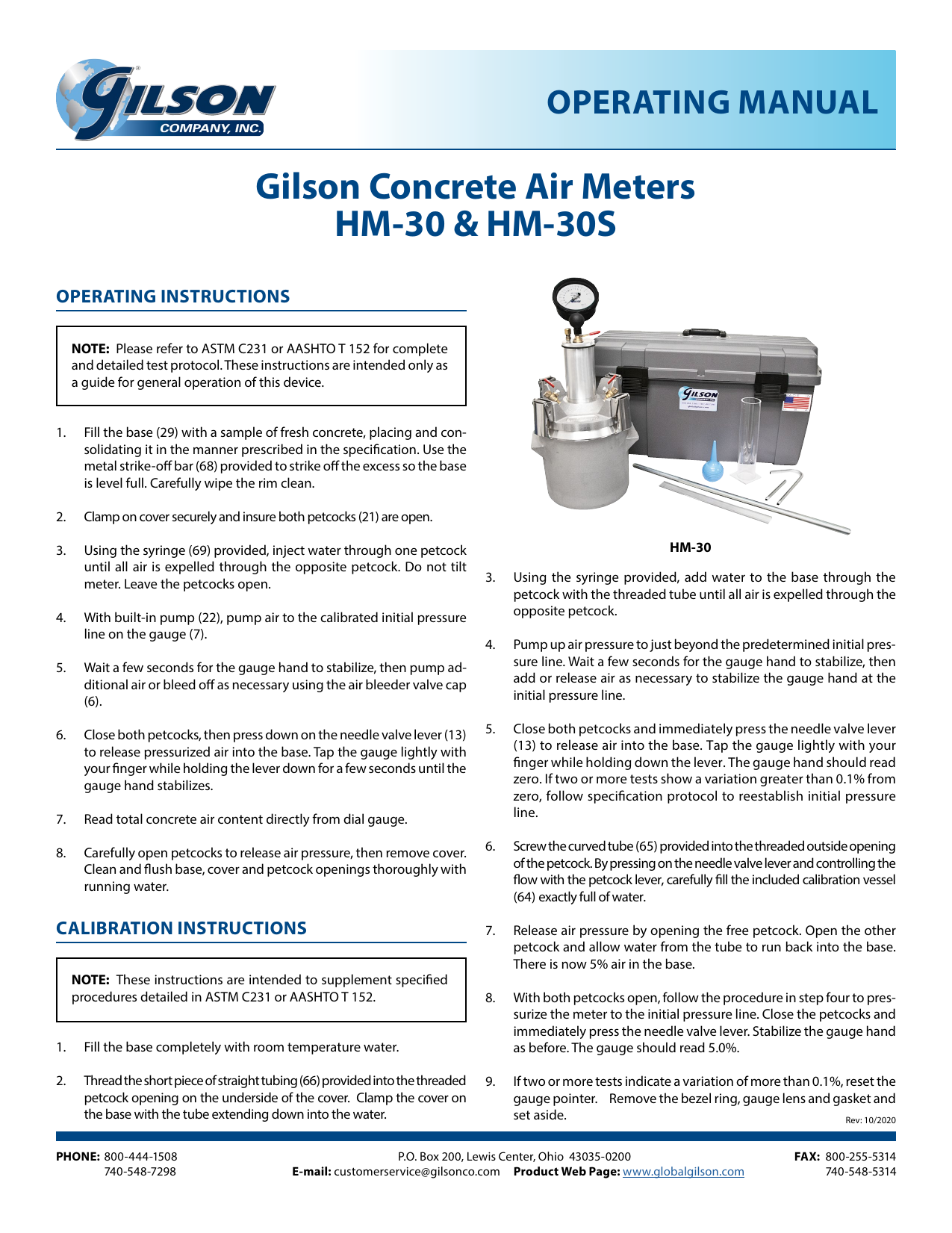 Plastic Carrying Case for Type B Air Meter