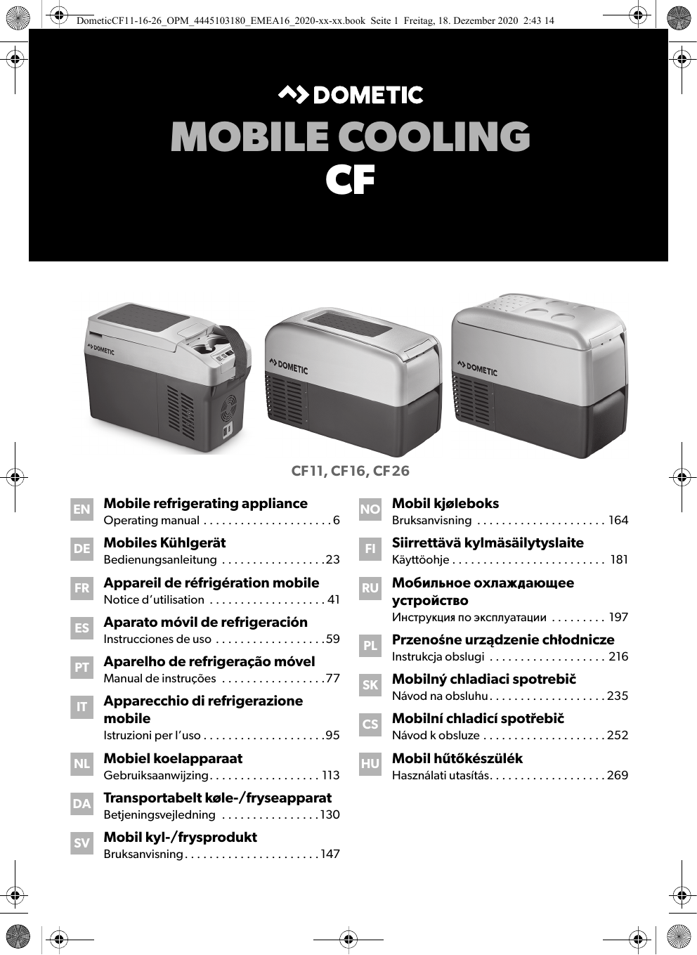 Adaptateur secteur pour Waeco CoolFreeze CF26