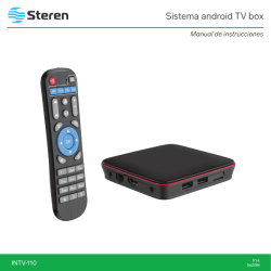 Convertidor A Smart Tv Android Tv Box Steren Intv 110