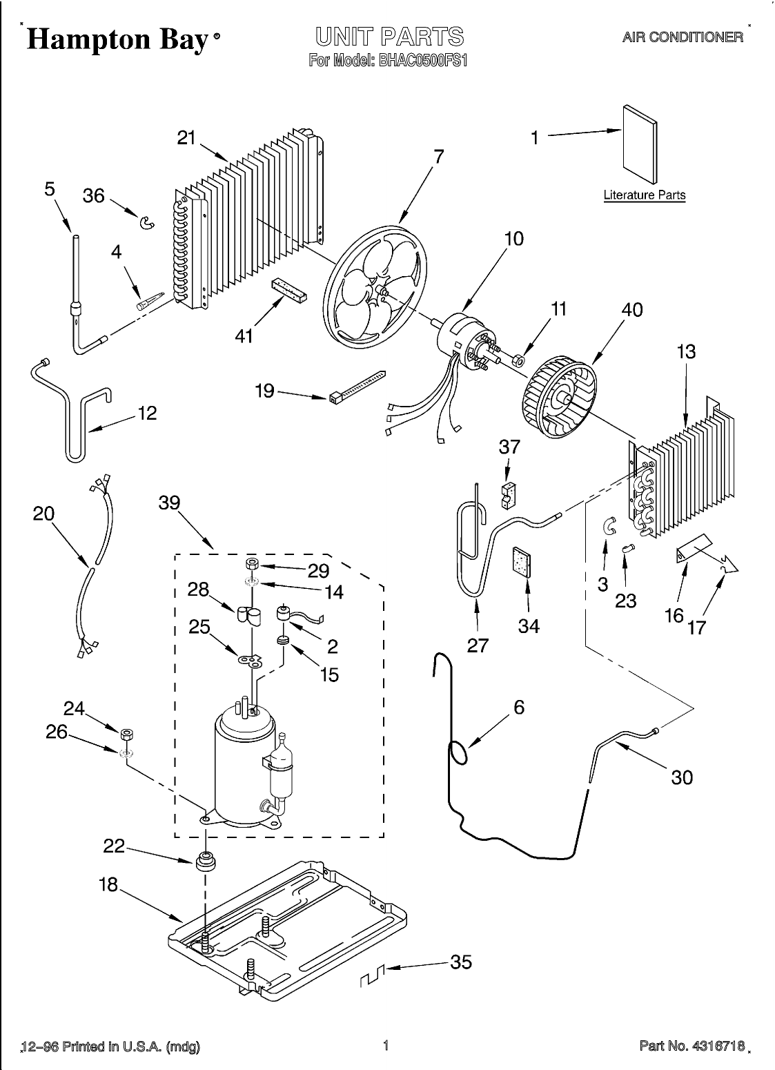 Hampton Bay BHAC0500FS1 User manual | Manualzz