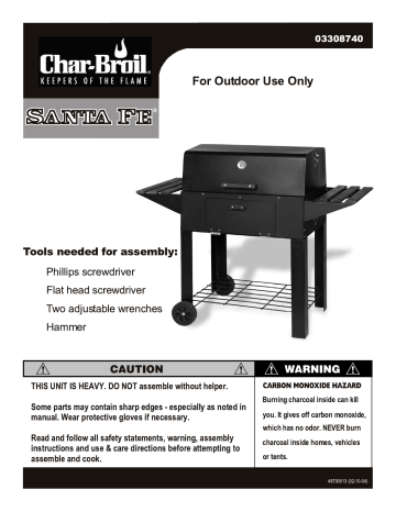 Charbroil Owner S Manual Manualzz
