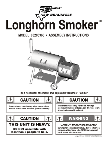 New Braunfels q And Gas Grill Owner S Manual Manualzz