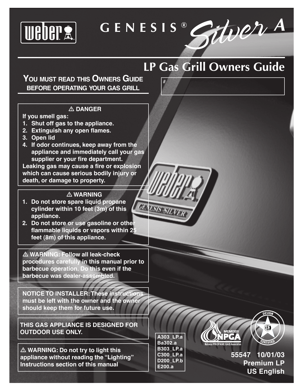 er Genesis Grill Manual