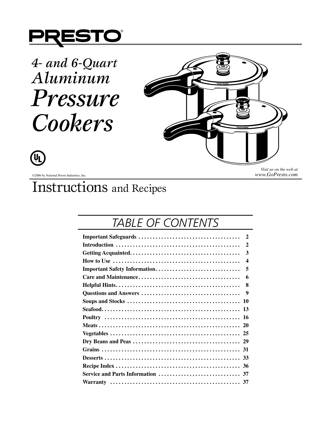 Presto Precise 6-Quart Electric Pressure Cooker Plus 02142