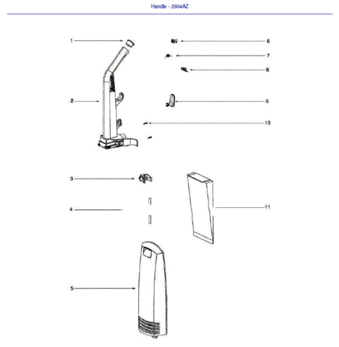 Eureka 2904az Vacuum Cleaner Owner S Manual Manualzz