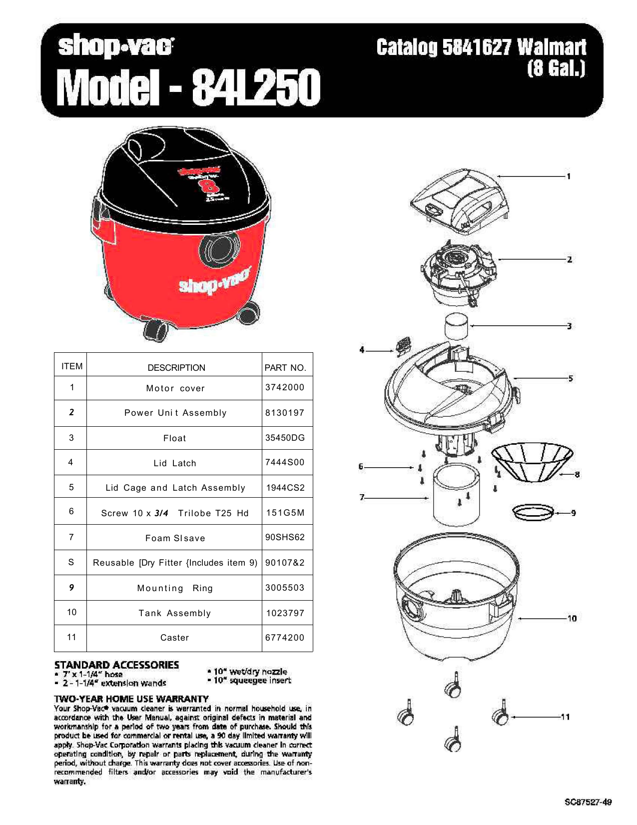 Shop Vac Owners Manual Pdf