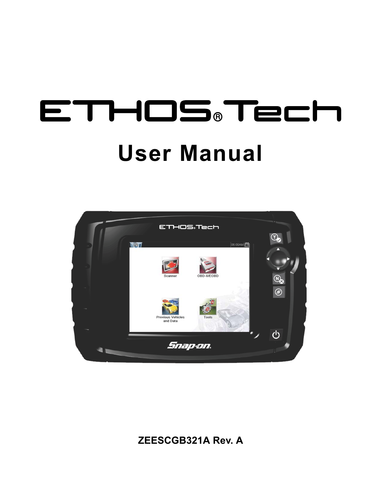 SnapOn EthosTech User Manual Manualzz