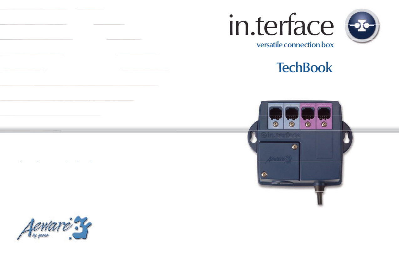 Gecko in.terface Accessory Techbook | Manualzz