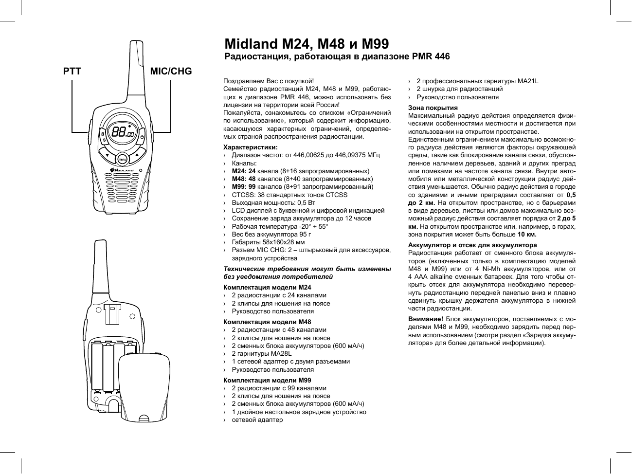 Midland m20 схема