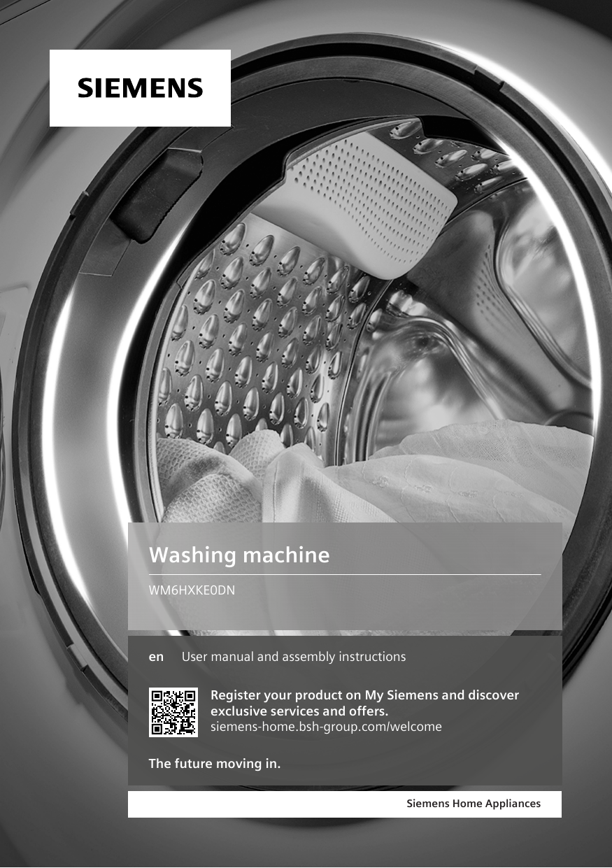 Siemens Washing machine Installation Instruction | Manualzz