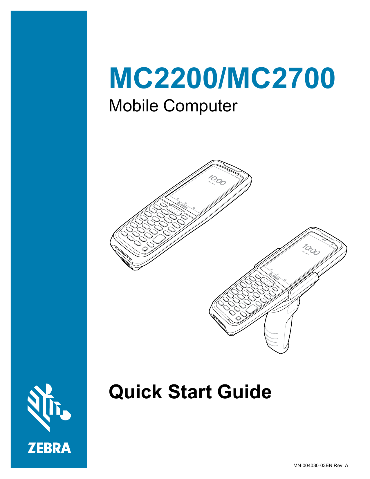 Zebra MC2200/MC2700 Quick Start Guide Manualzz