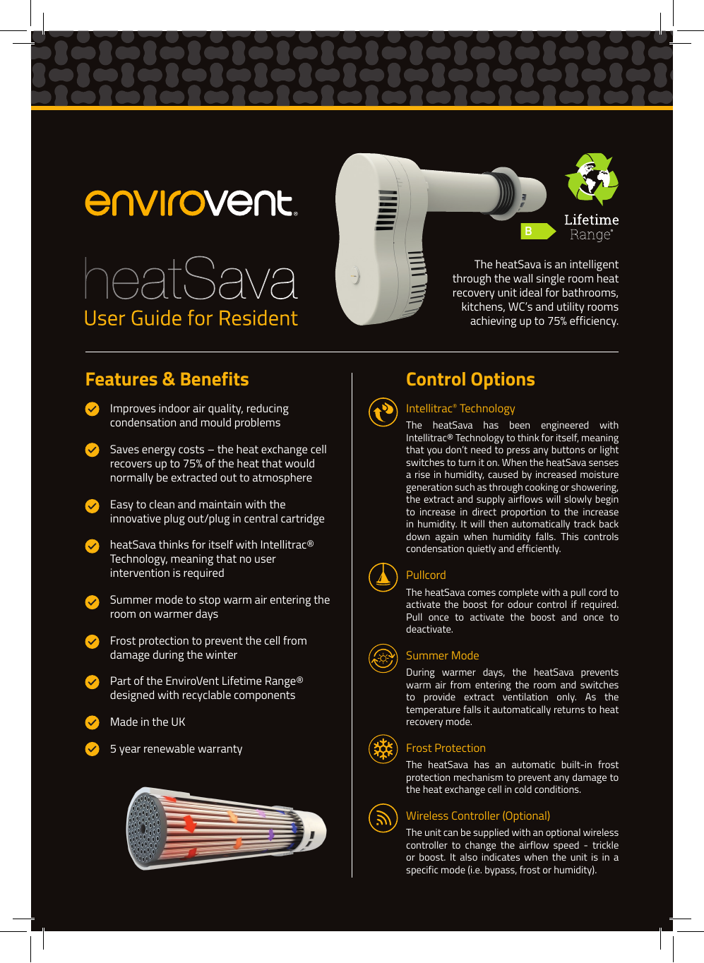 EnviroVent heatSava User Guide | Manualzz
