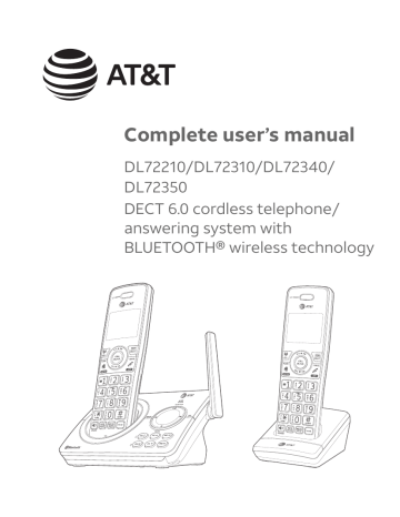 AT&T DL72210 User Manual | Manualzz