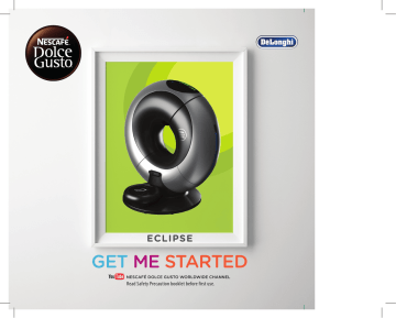 Dolce Gusto Eclipse Owner's Manual 