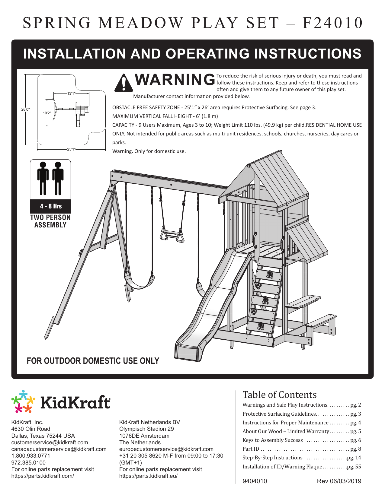 kidkraft spring meadow wooden playset