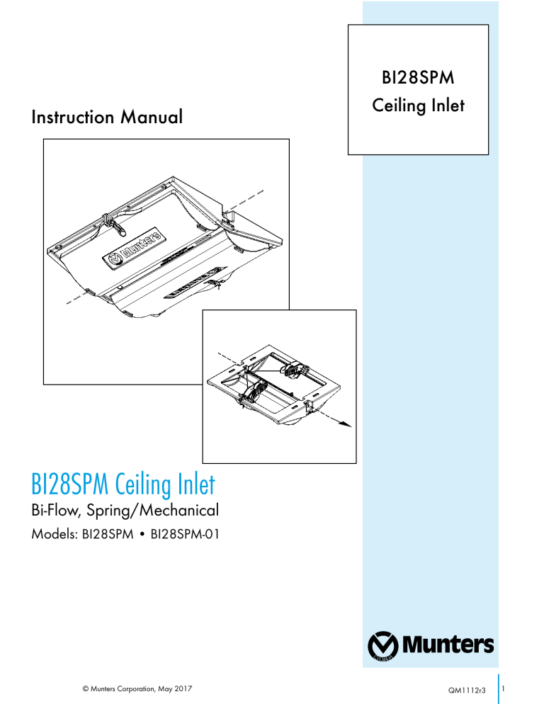 Munters Bi28spm Owner S Manual Manualzz