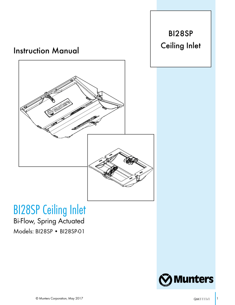 Munters Bi28sp Owner S Manual Manualzz