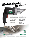 PacTool SS201 Shear Other Content