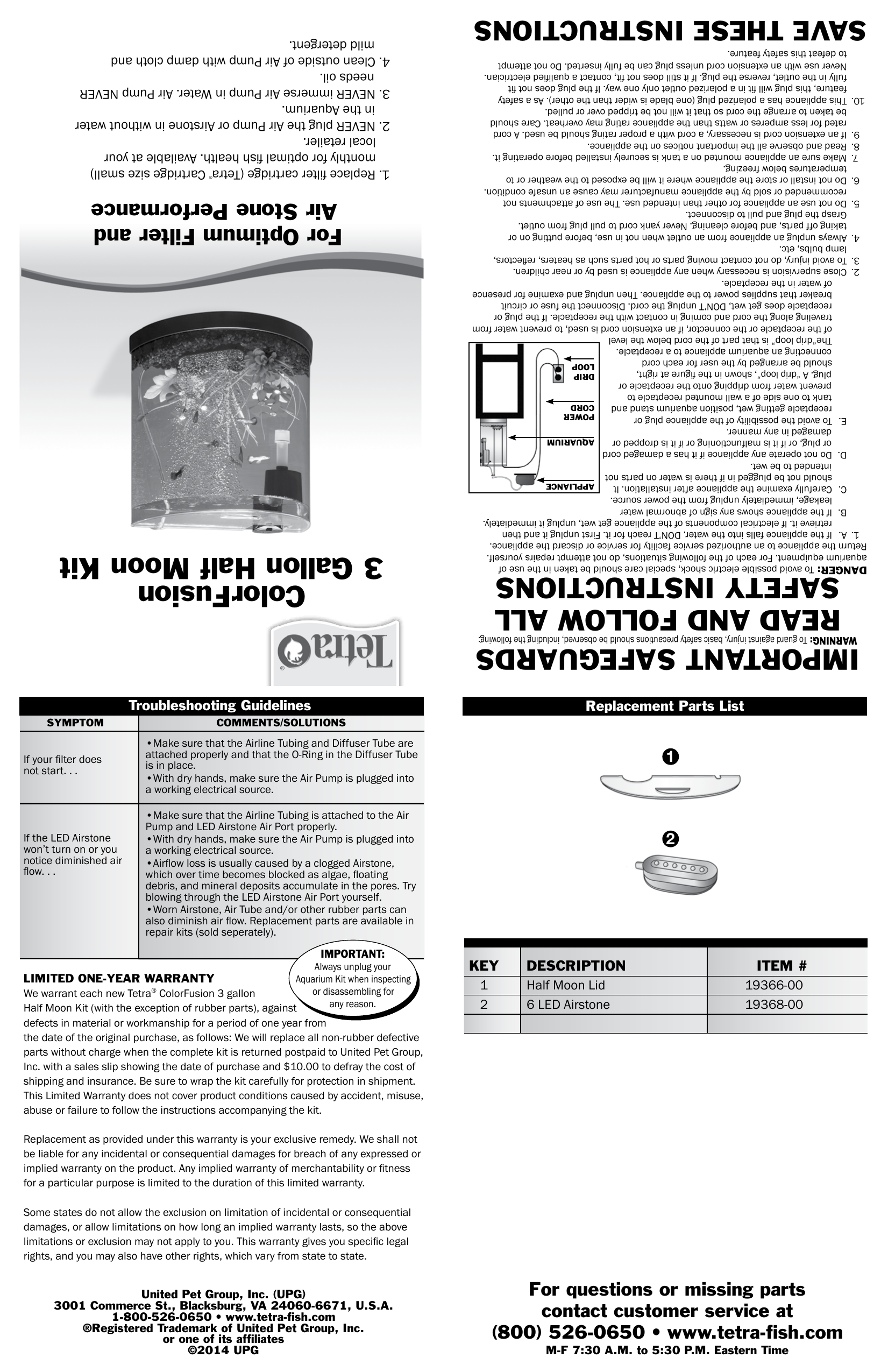 tetra bubbling led kit